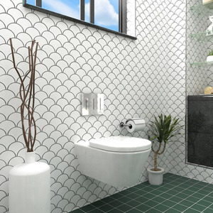 모자이크타일 LEAF  벽타일/디자인타일/포인트수전,타일,화장실악세사리